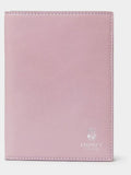 Osprey London purple leather Wentworth passport cover, imported from the UK