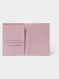 Osprey London purple leather Wentworth passport cover, imported from the UK
