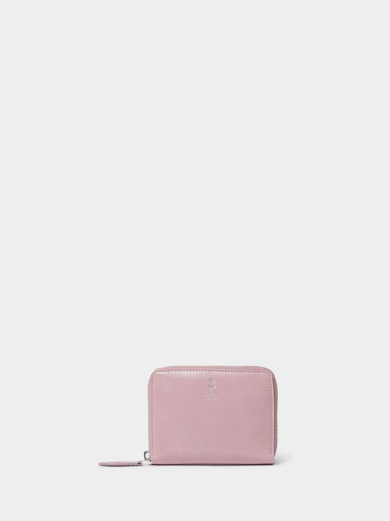 Osprey London medium leather zip around purse, imported from the UK