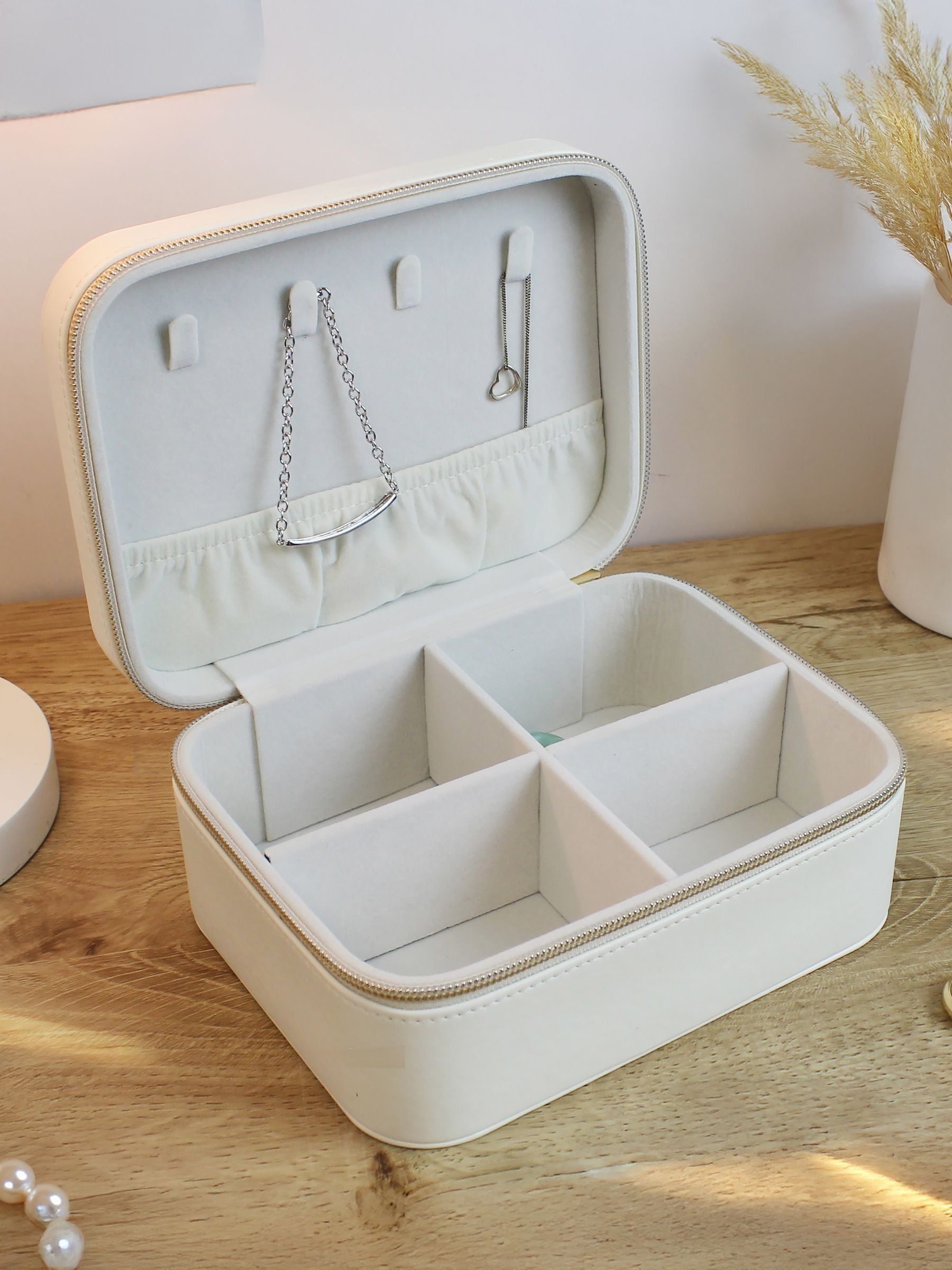 PMC floral arch travel jewellery box, imported from the UK