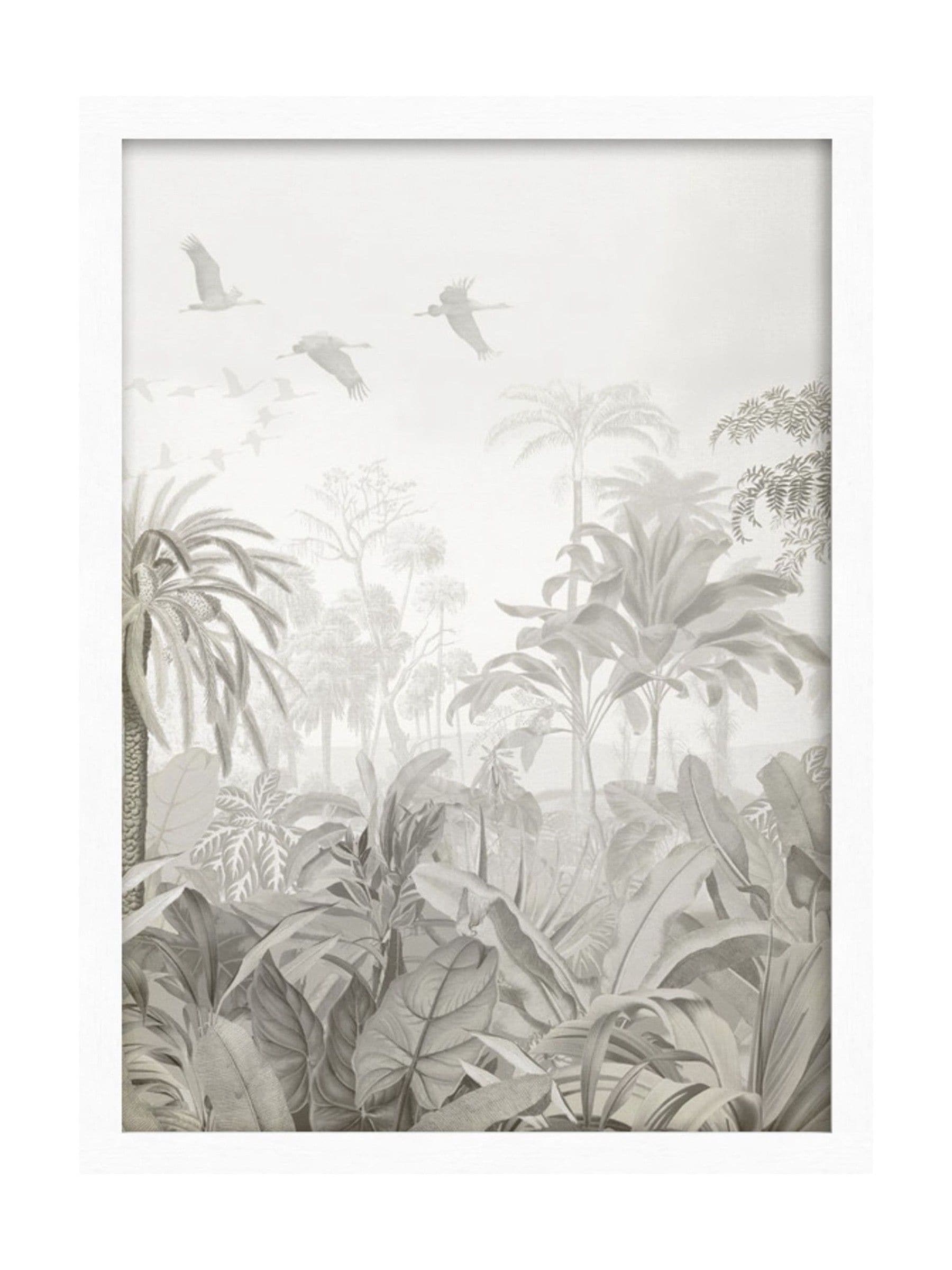 Graham & Brown Paradise Jungle Taupe wall art (British brand)