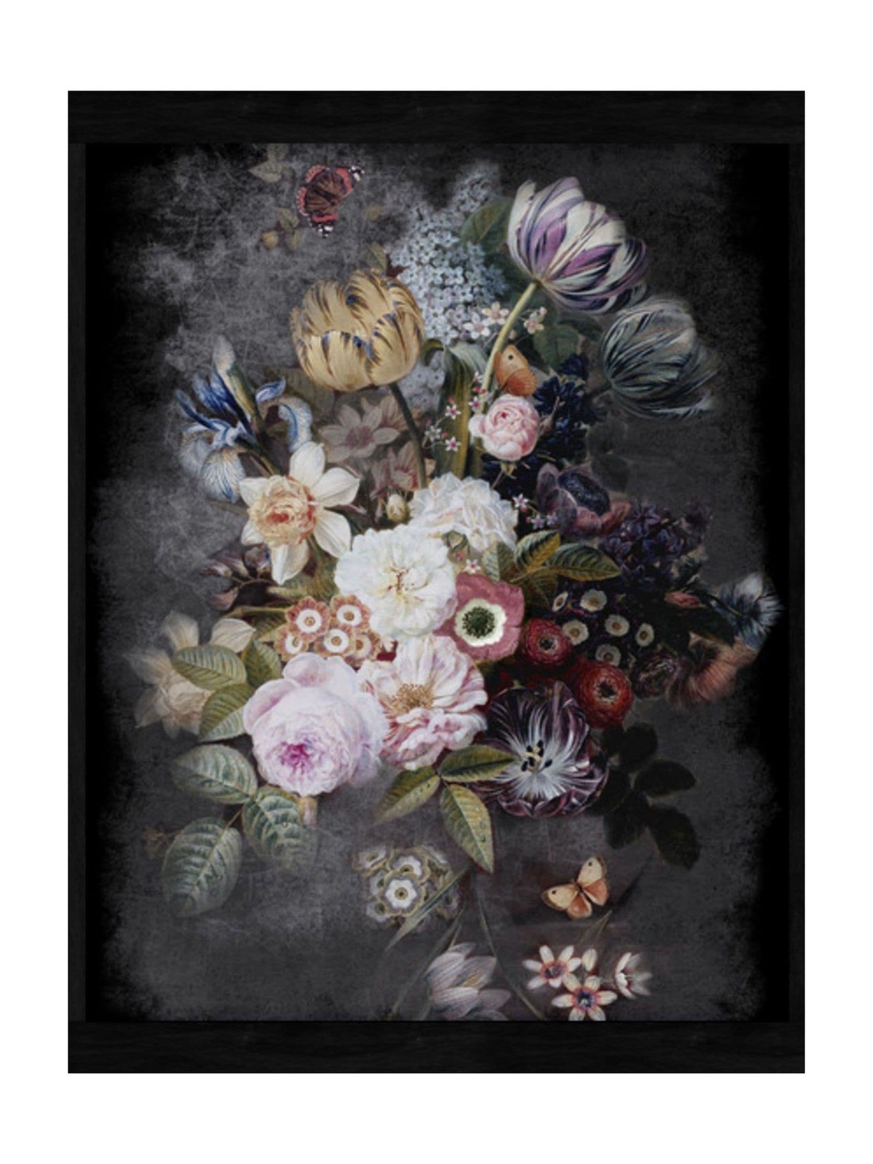 Graham & Brown Multicolour Allure Bloom framed artwork, UK version