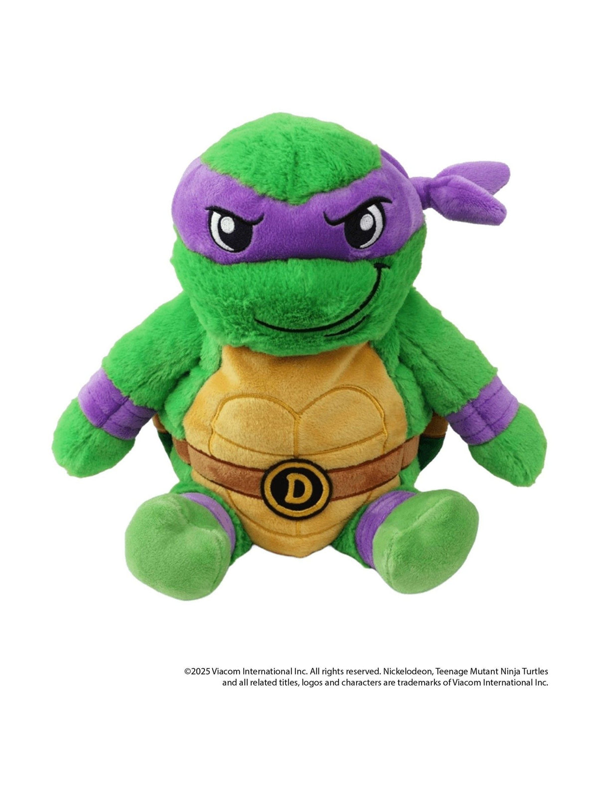 Warmies purple large Donatello heatable soft toy, UK version