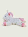 Warmies white large laying unicorn heatable soft toy, UK version