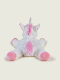 Warmies white large laying unicorn heatable soft toy, UK version