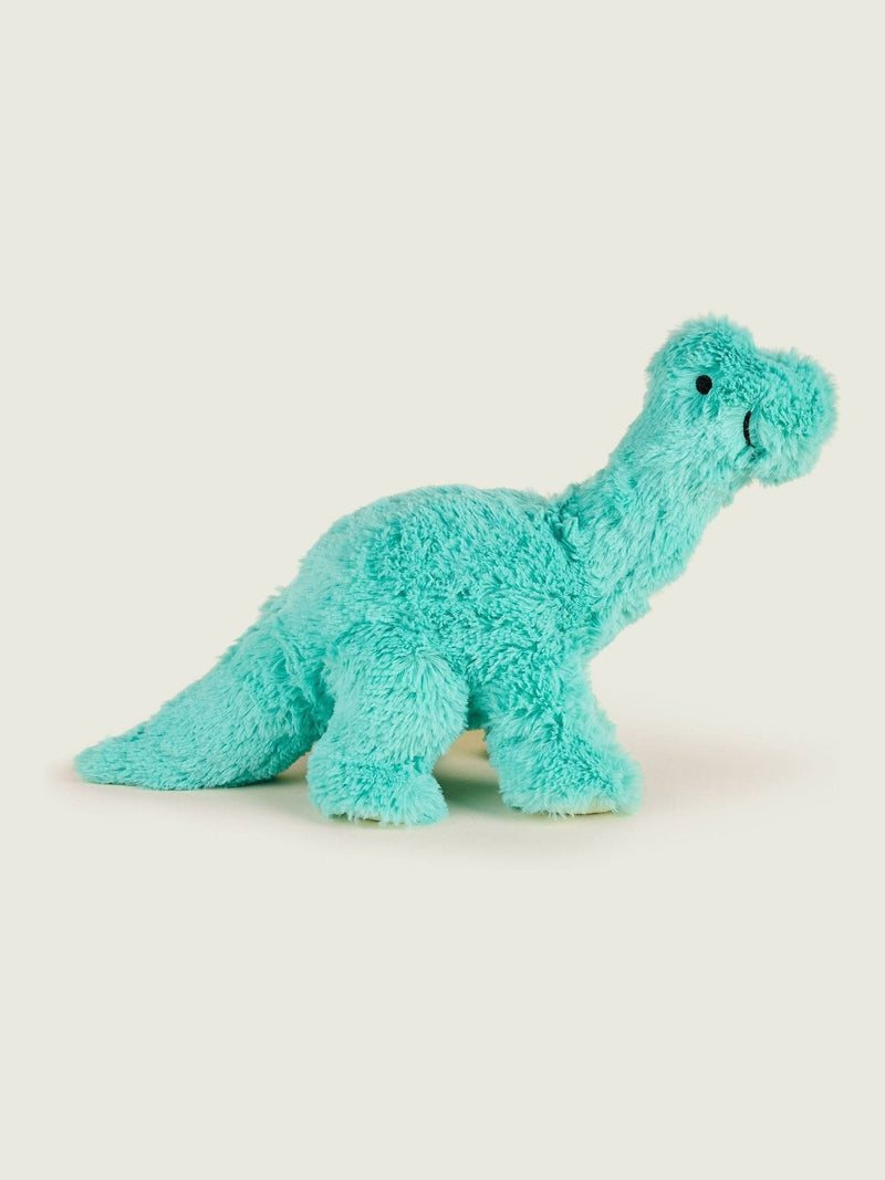 Warmies blue large Brachiosaurus heatable soft toy - British product
