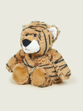 Warmies Brown Large Tiger heatable soft toy (British brand)