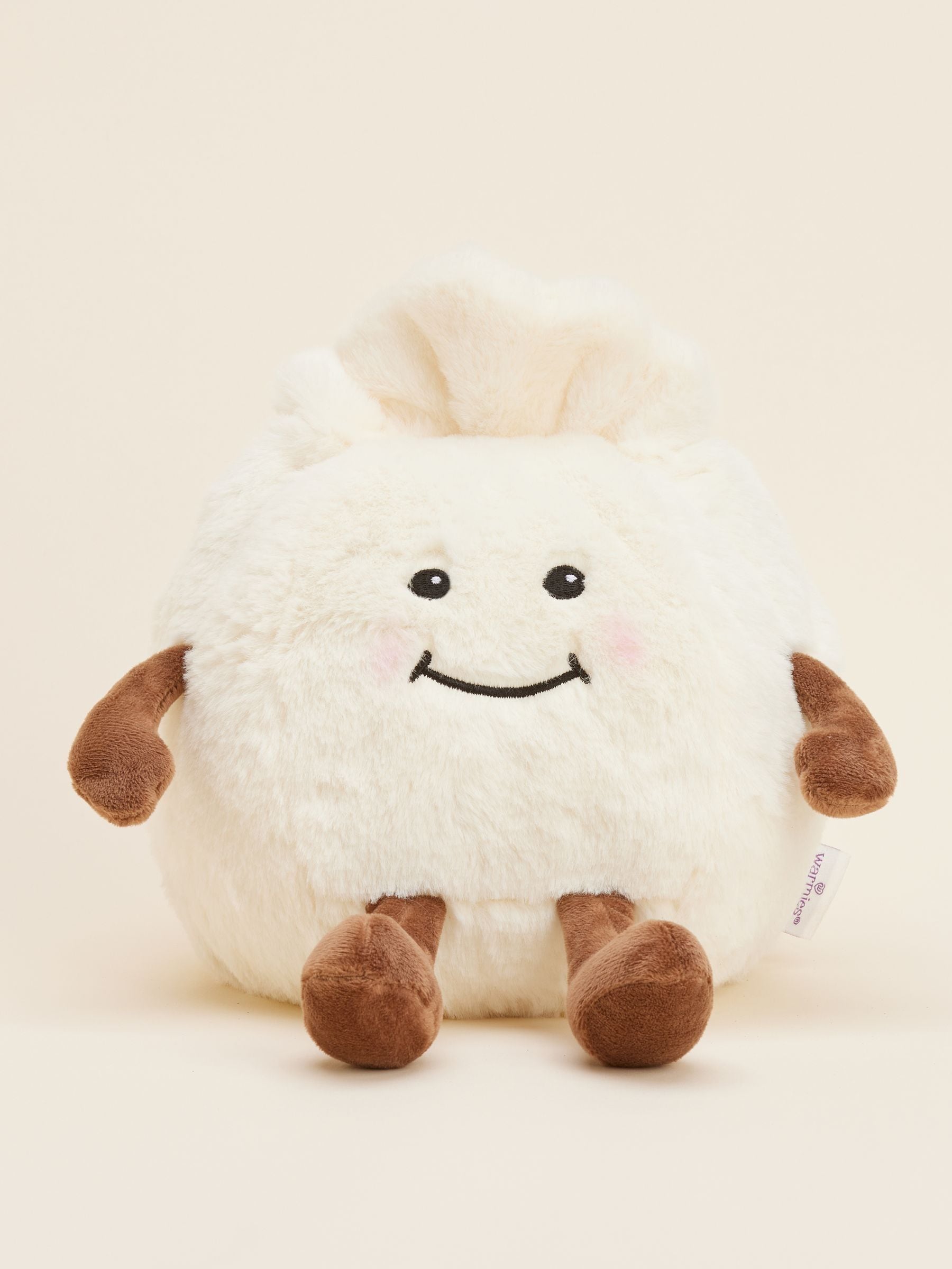 Warmies large dumpling heatable soft toy, scented with lavender (British brand)