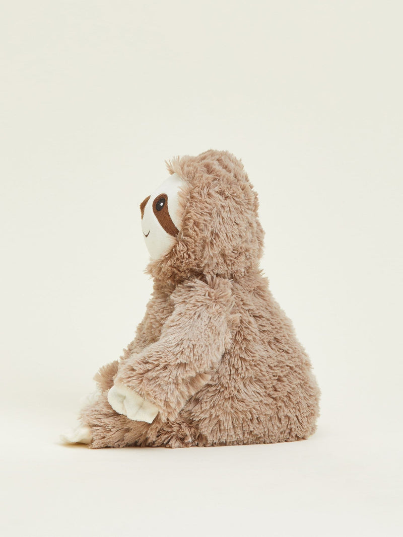 Warmies heatable sloth soft toy large brown - British product