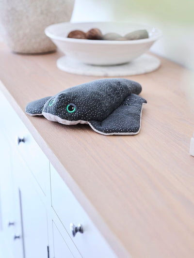 Next Warmies Black Large Manta Fully Heatable Soft Toy- Buy online at McGrocer