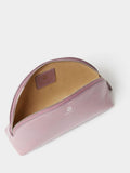 Osprey London Wentworth purple leather make up bag, UK version