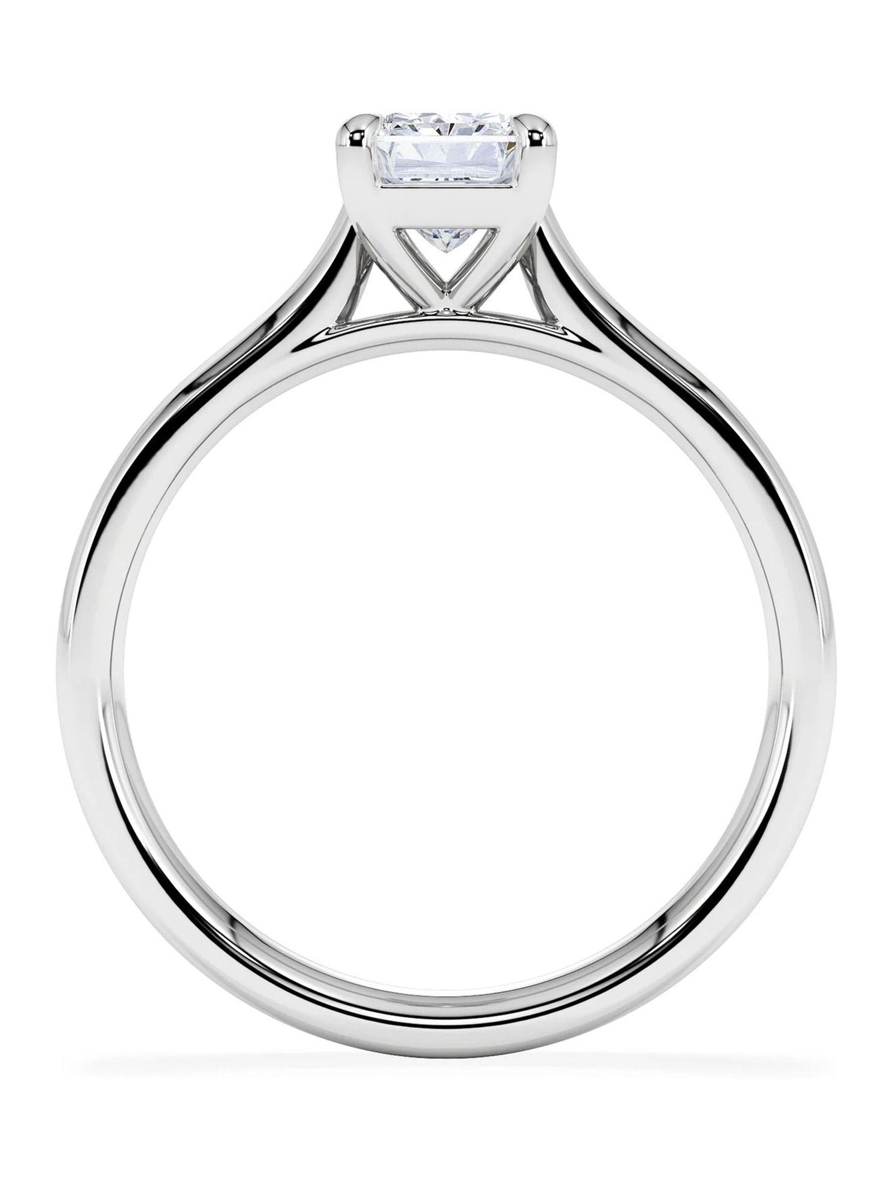 The Diamond Store White Amora engagement ring 1.00ct lab diamond (British brand)