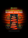 Tower Vortx XL dual layer air fryer 11L black, UK version