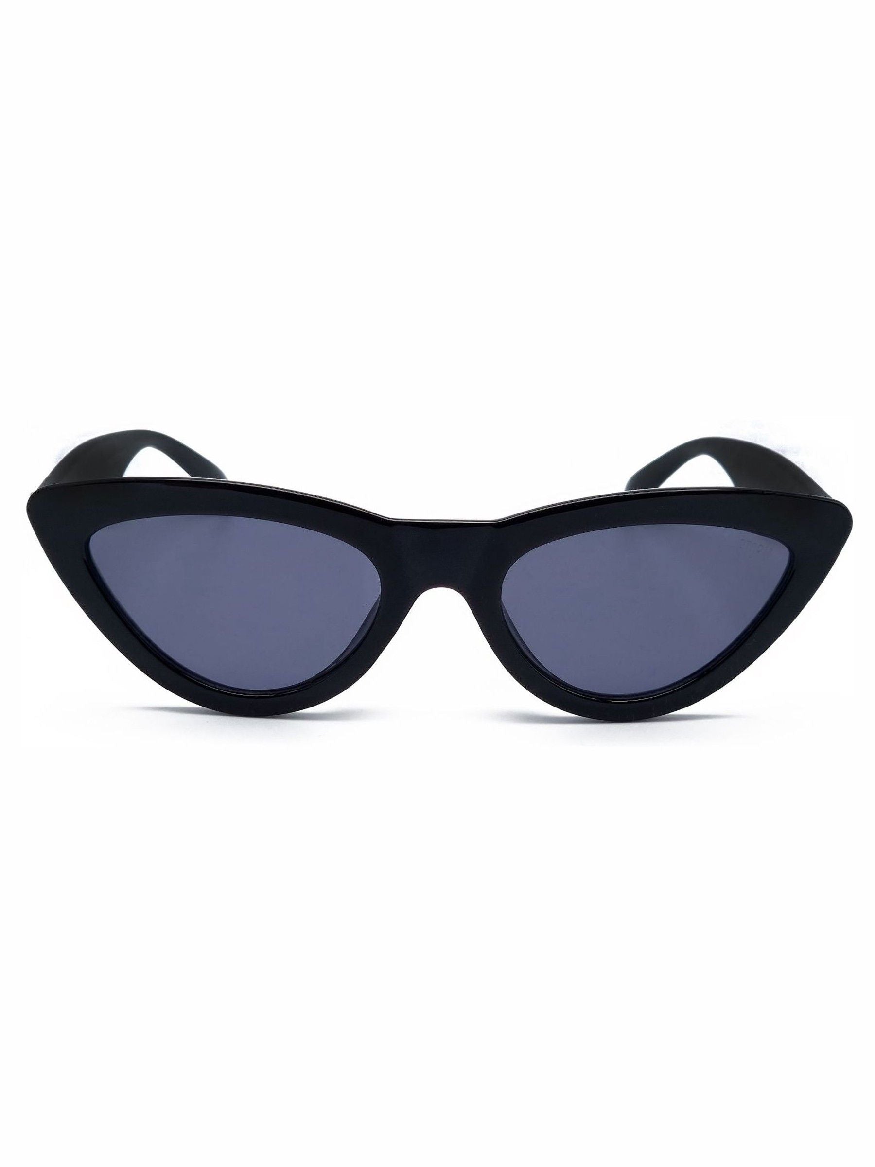 Storm London cat eye sunglasses black angled frame, UK version