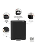 Brabantia Pedal Bin 60L - British product