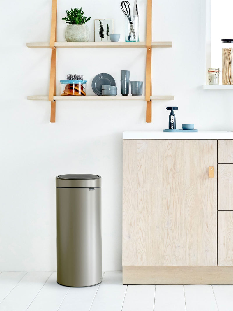Brabantia Platinum Touch Bin 30L - British product