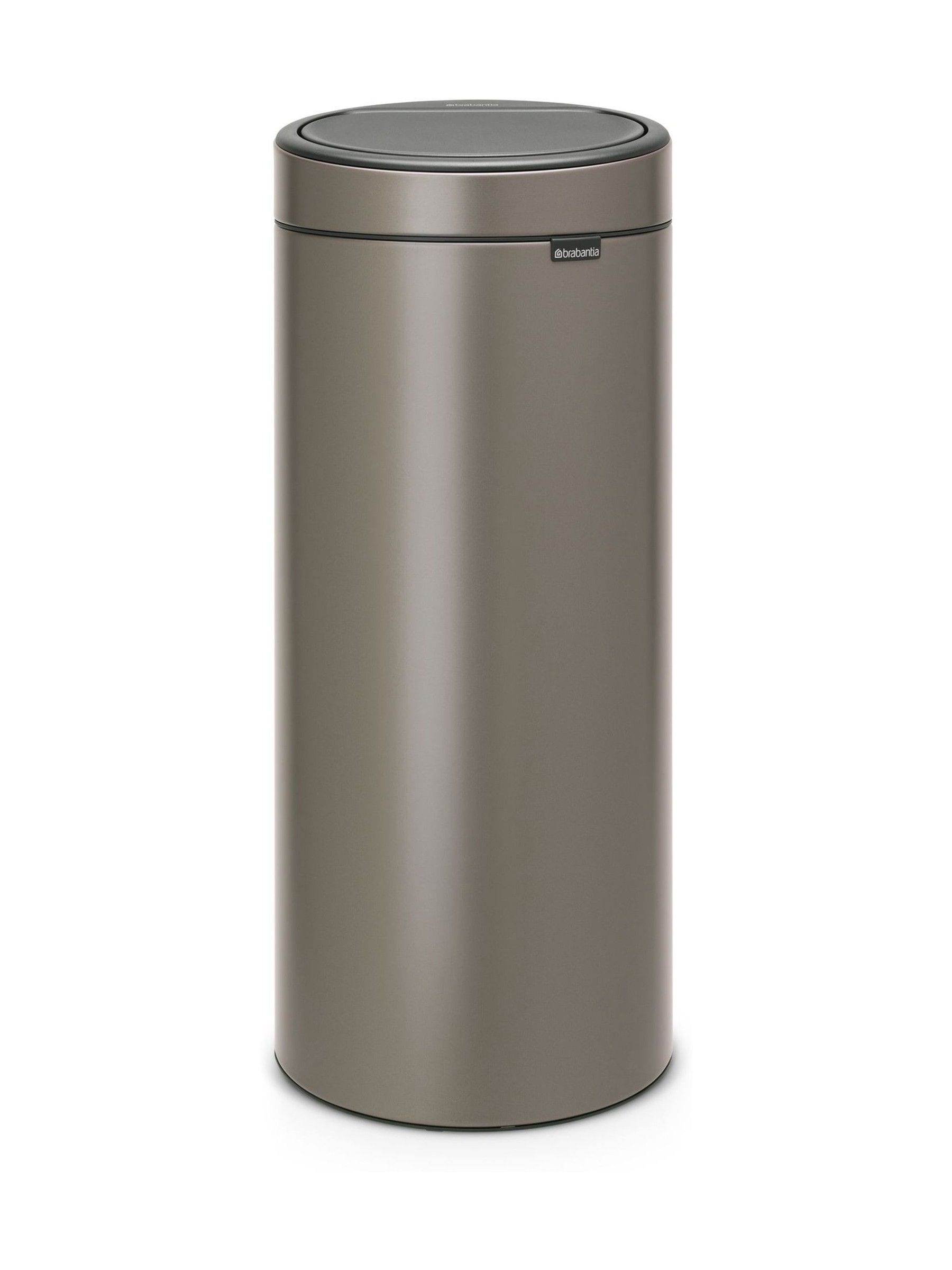 Brabantia Platinum Touch Bin 30L - British product