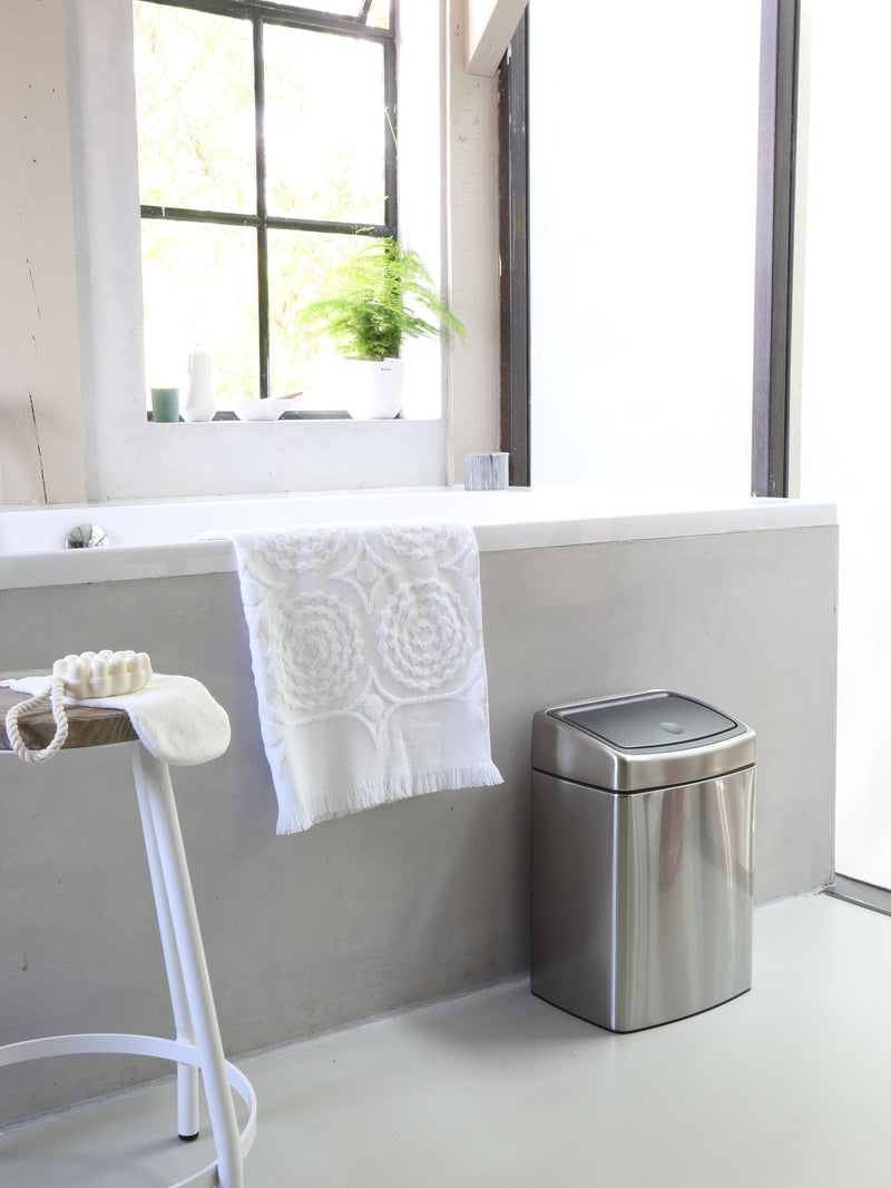 Brabantia Matt Steel Fingerprint Proof Touch Bin 10L