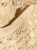 Lipsy natural shell embellished bucket hat (British brand)