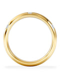 The Diamond Store white seamless lab diamond ring 0.26ct (British brand)