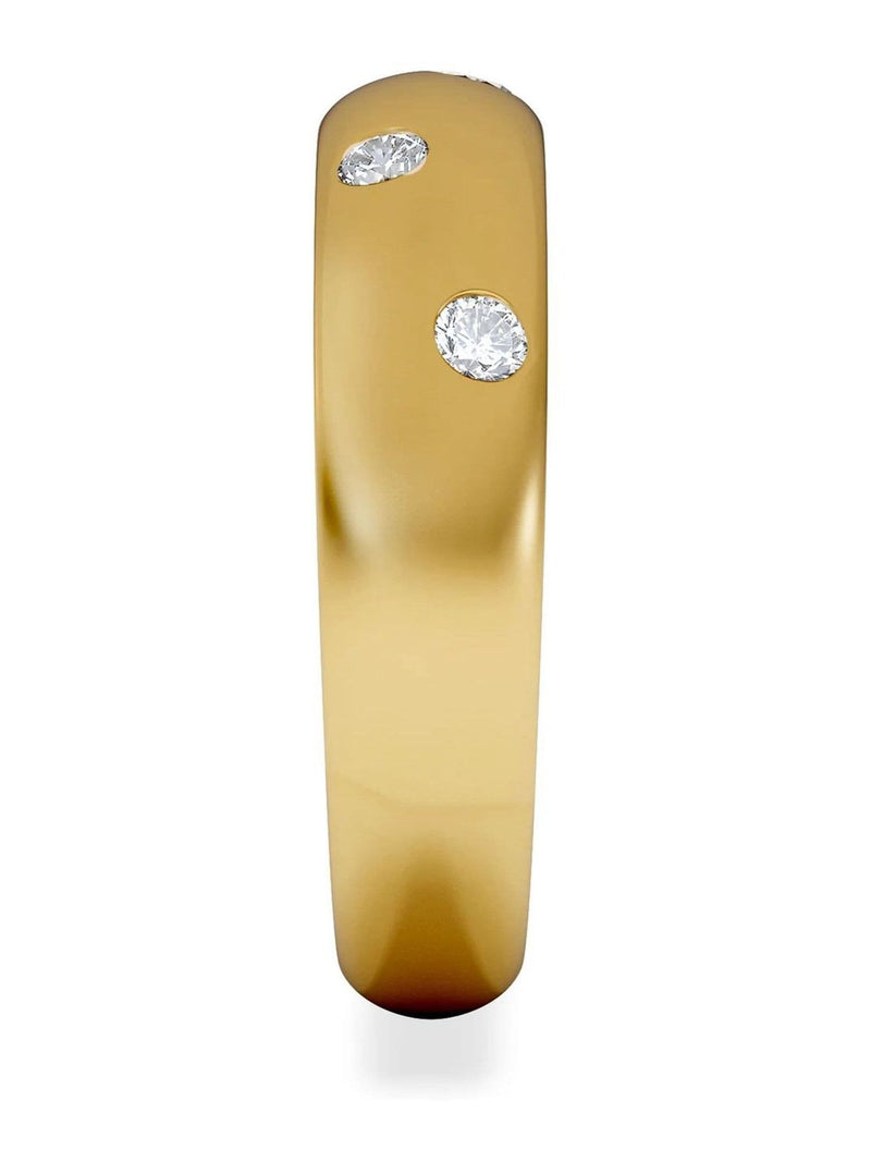 The Diamond Store white seamless lab diamond ring 0.26ct (British brand)