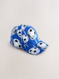 Blue Football Baseball Cap (3-16yrs)