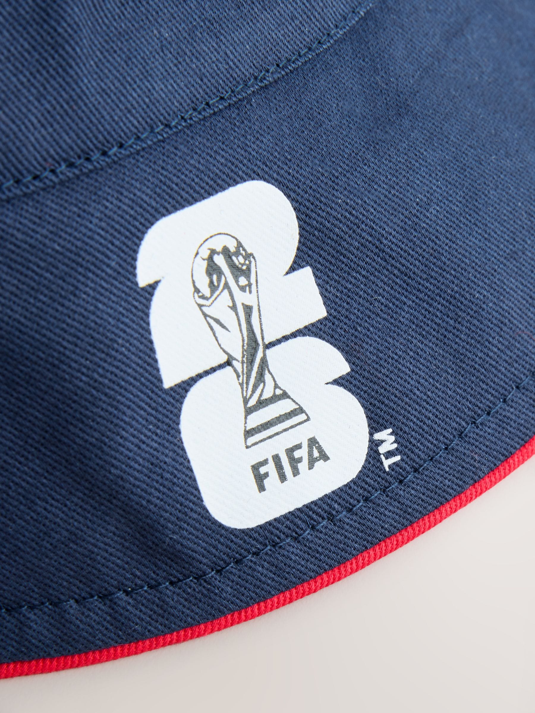 England bucket hat for kids FIFA 2026 navy - British product