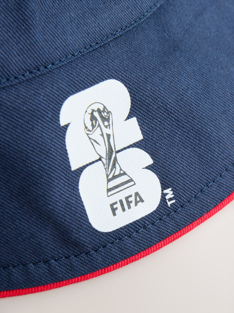 England bucket hat for kids FIFA 2026 navy - British product