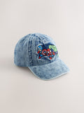 Blue Denim Avengers Marvel Cap (1-13yrs)
