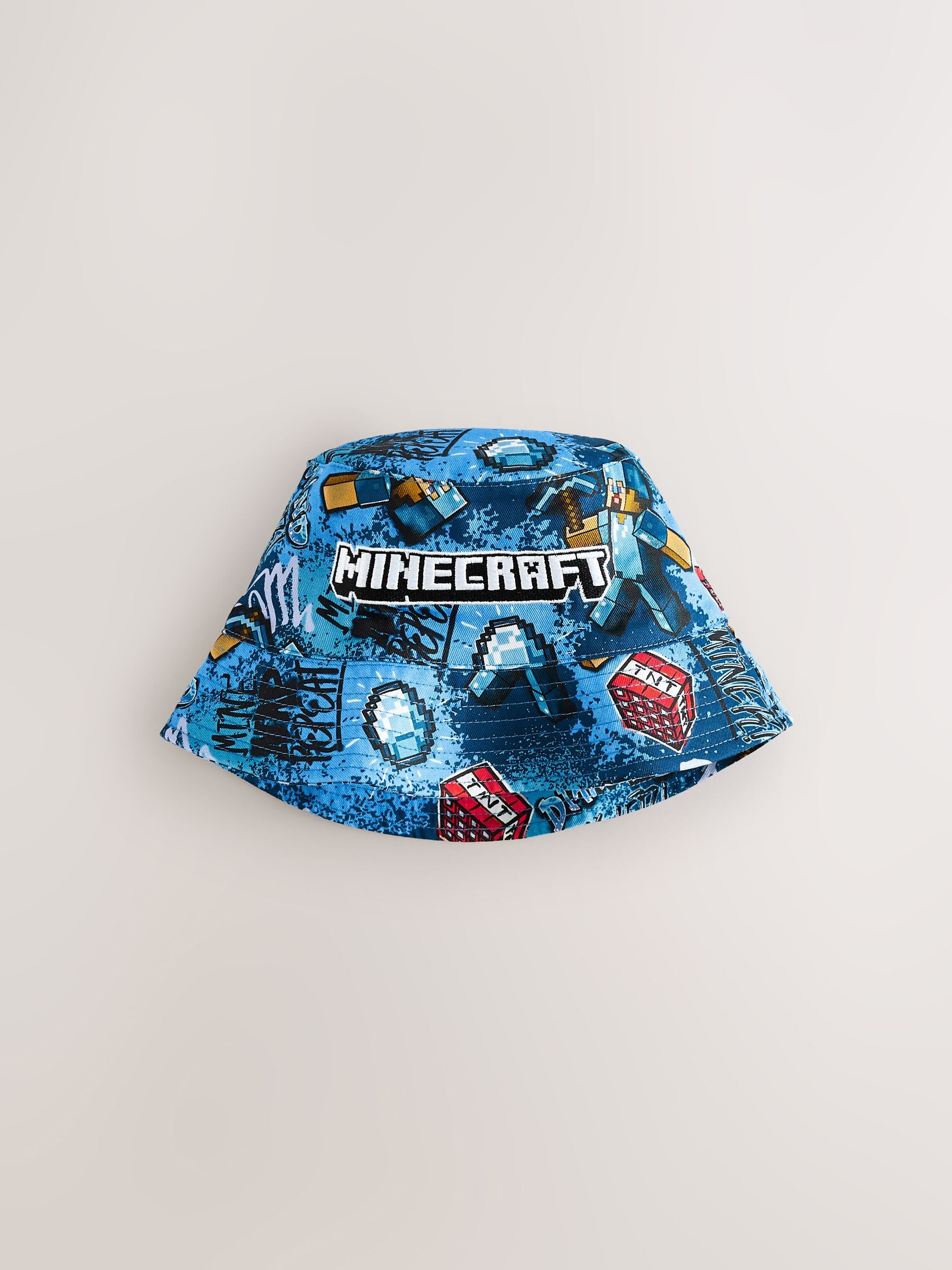 Minecraft bucket hat all-over print kids hat - British product