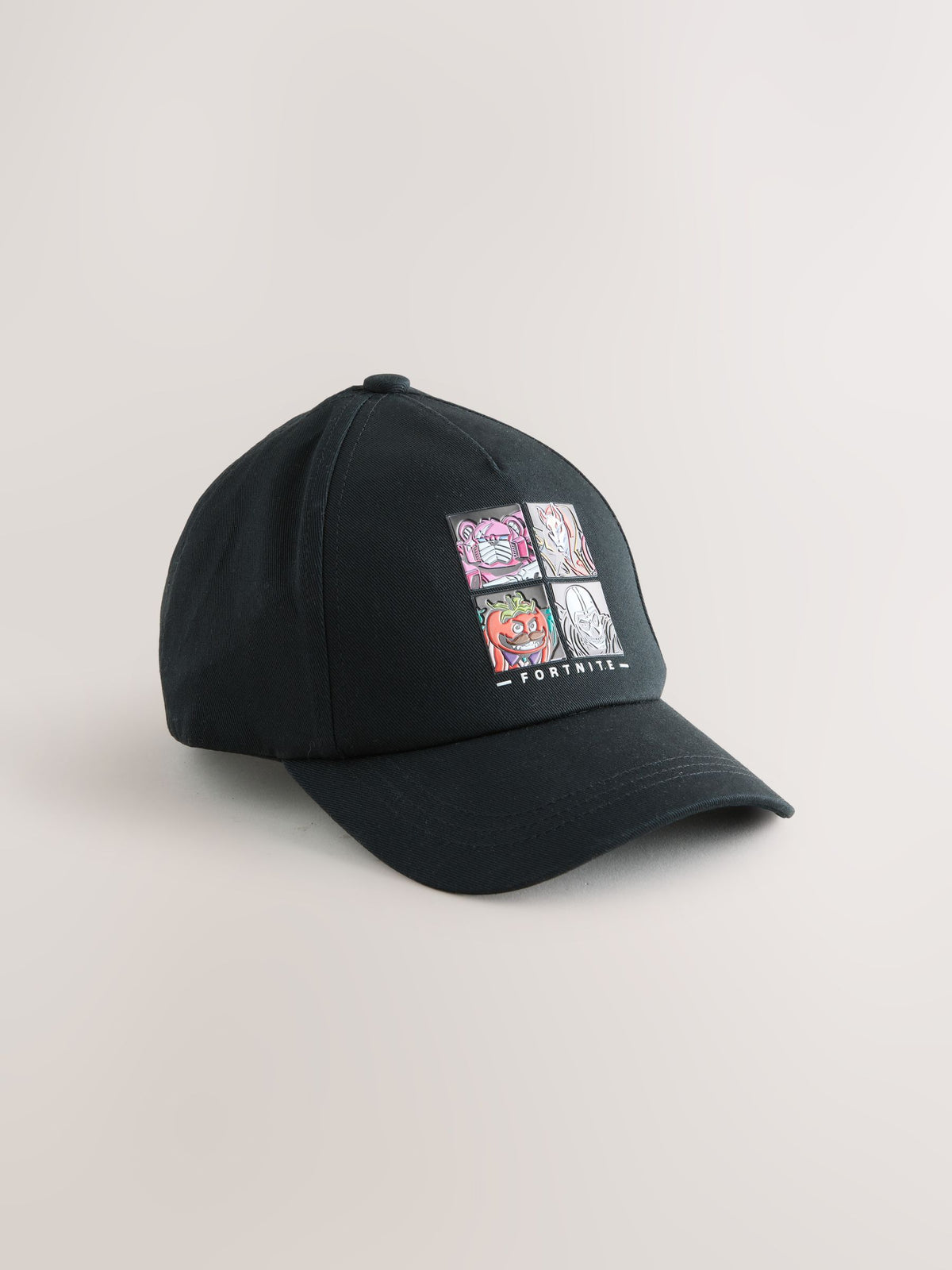 Fortnite black baseball cap for kids, imported from the UK