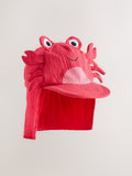 Red Crab legionnaire hat children 3mths-6yrs, imported from the UK