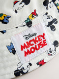 Disney Mickey Mouse all-over-print bucket hat ecru white (British brand)