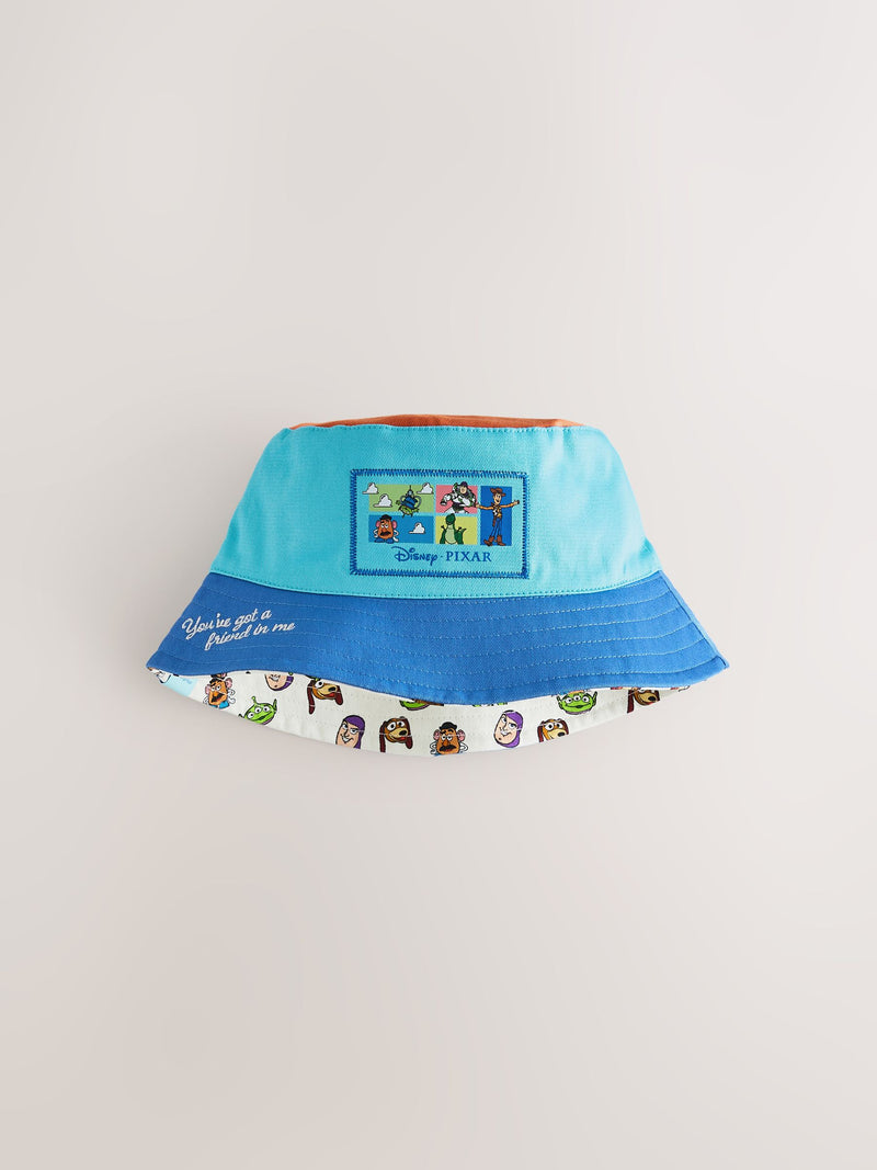 Toy Story reversible bucket hat blue orange kids - British product