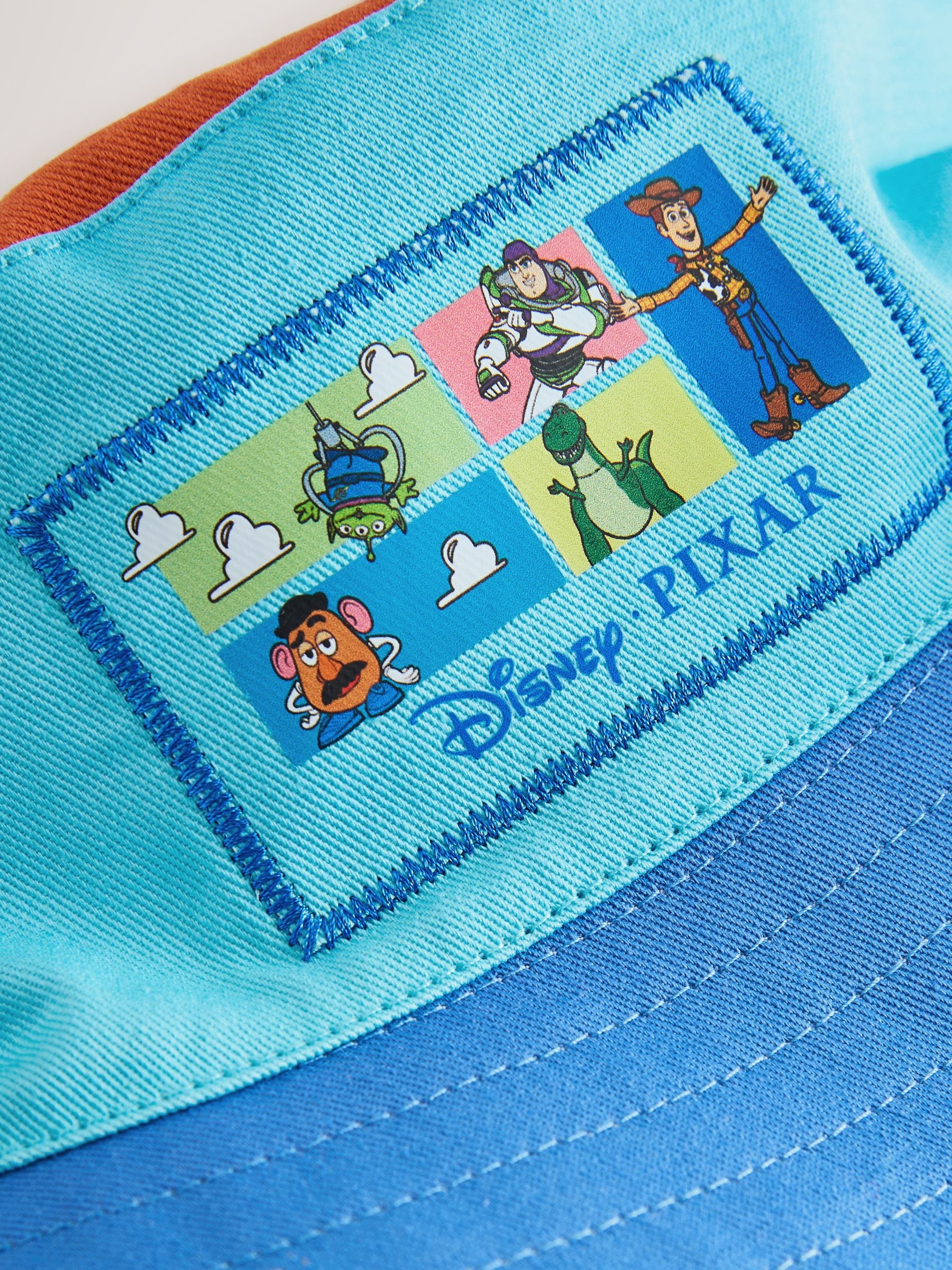 Toy Story reversible bucket hat blue orange kids - British product