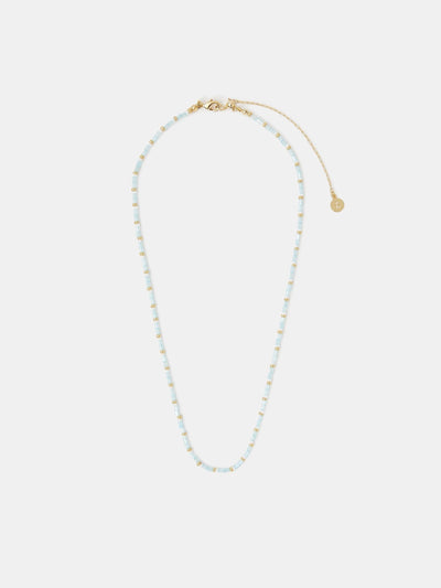 Accessorize Goldton 14 Karat vergoldete Perlenhalskette