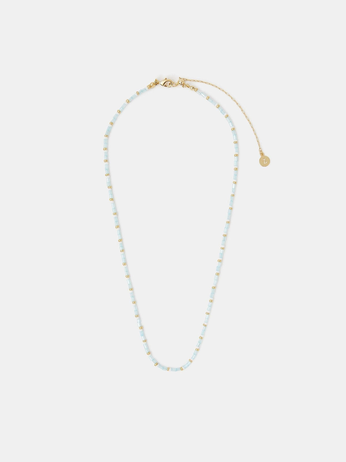 Accessorize Gold Tone 14ct Plated Bead Necklace