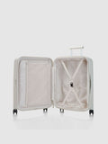 Nere White Bondi B1 Small Spin Luggage