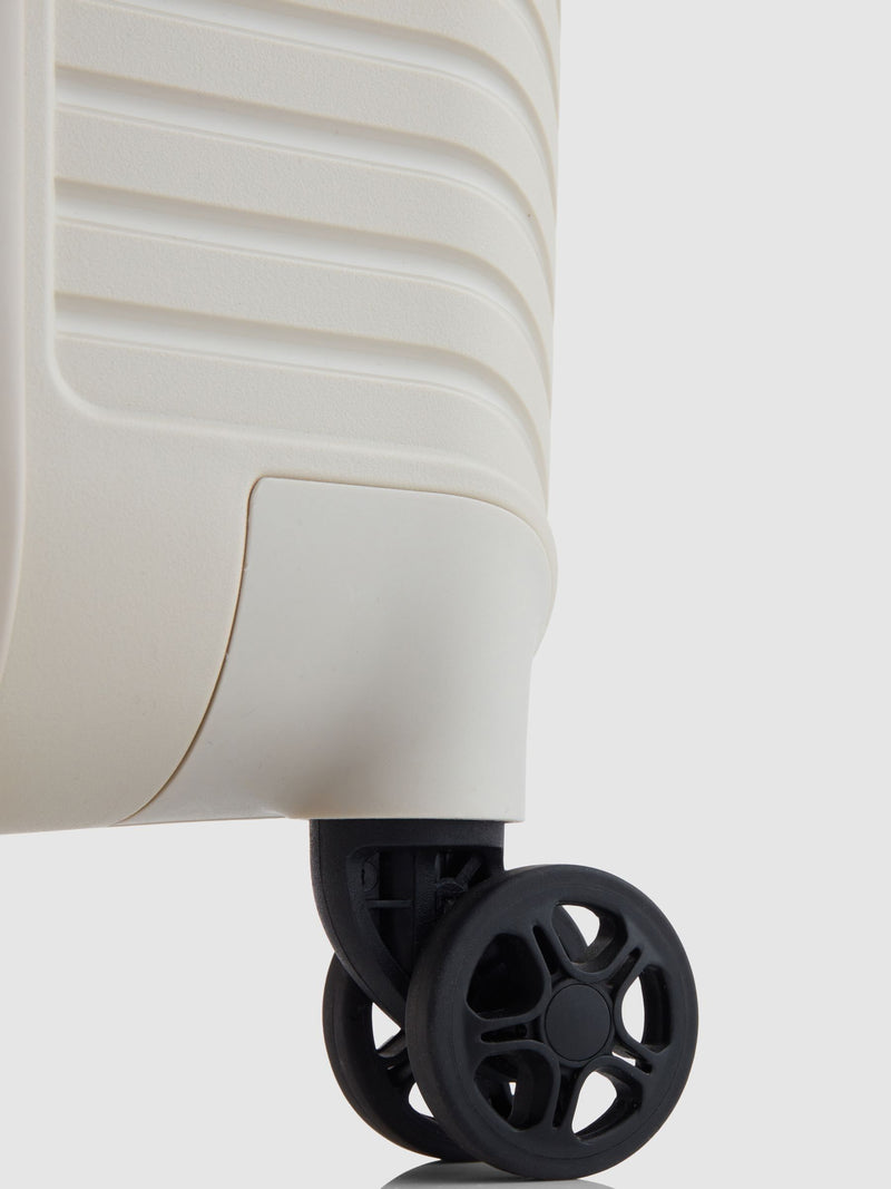 Nere White Bondi B1 Small Spin Luggage