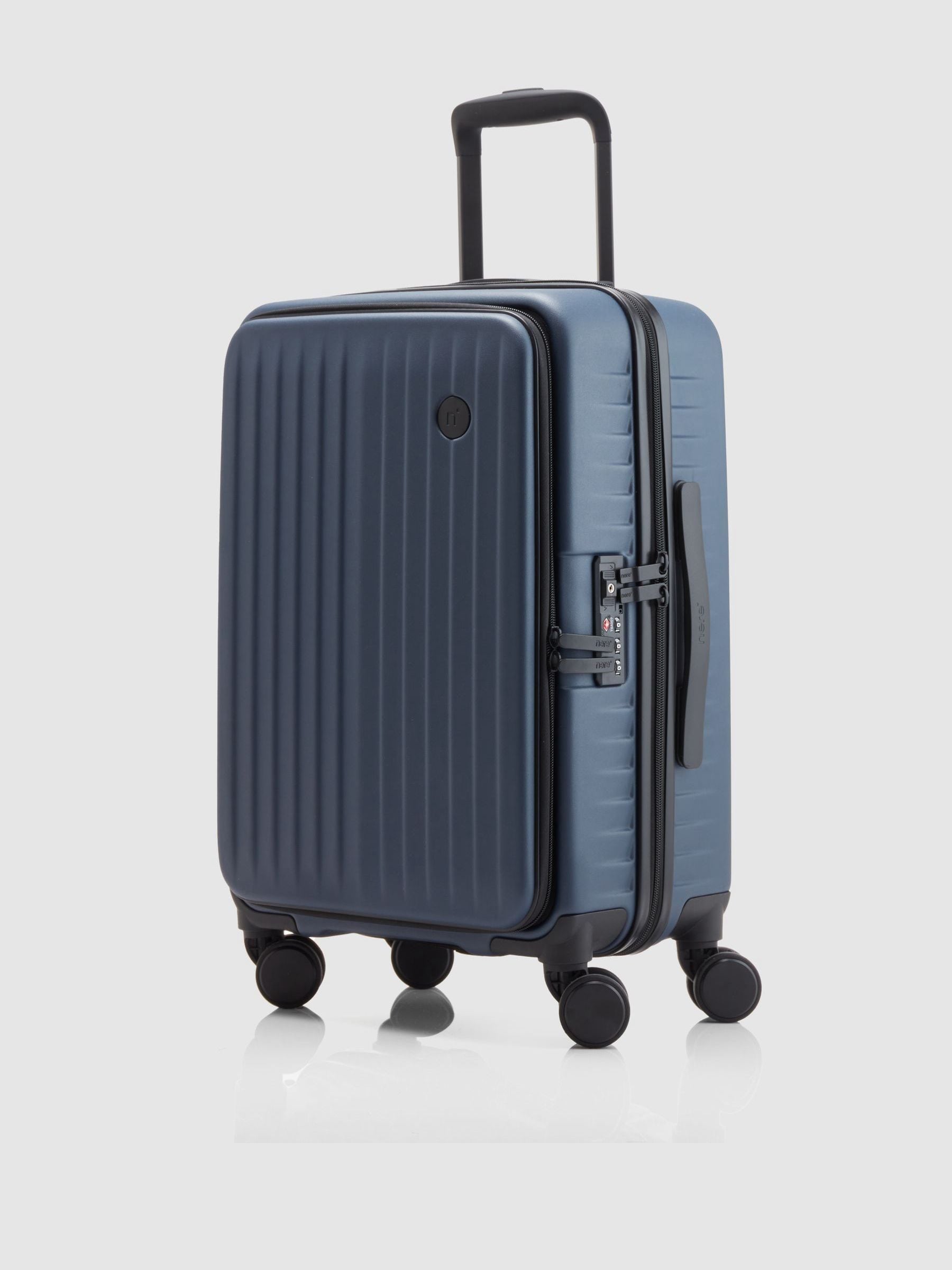 Nere Pink Venture Dual Open Medium Luggage