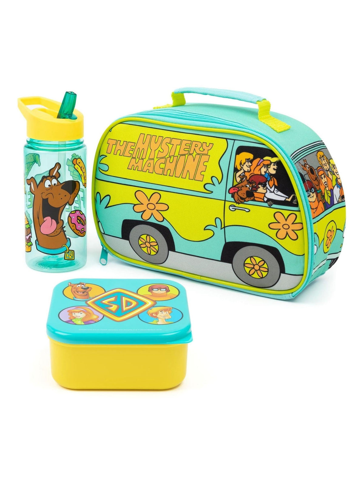 Vanilla Underground Scooby Doo blue lunch bag set, imported from the UK