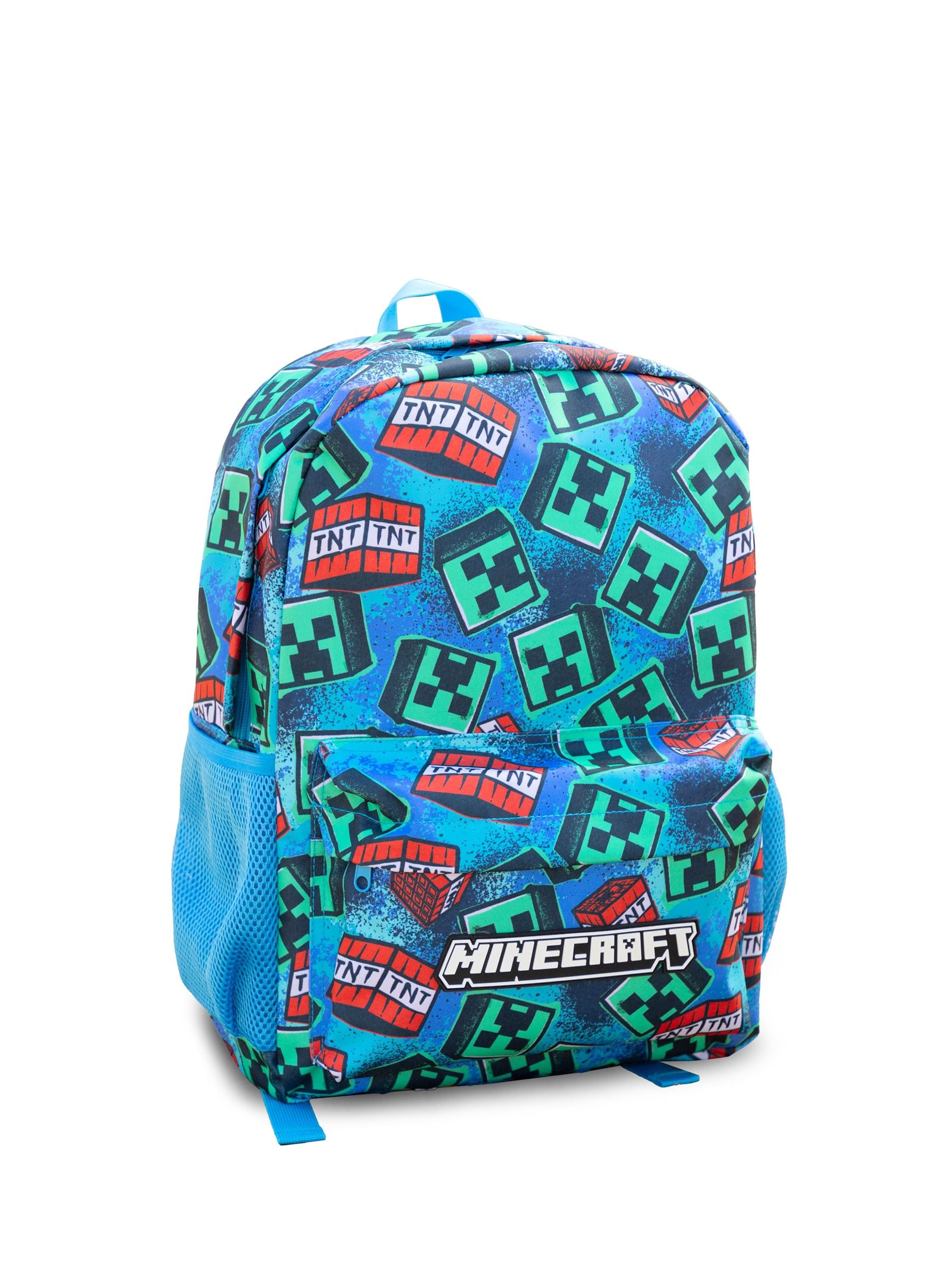 Vanilla Underground Blue Minecraft Zombie Backpack