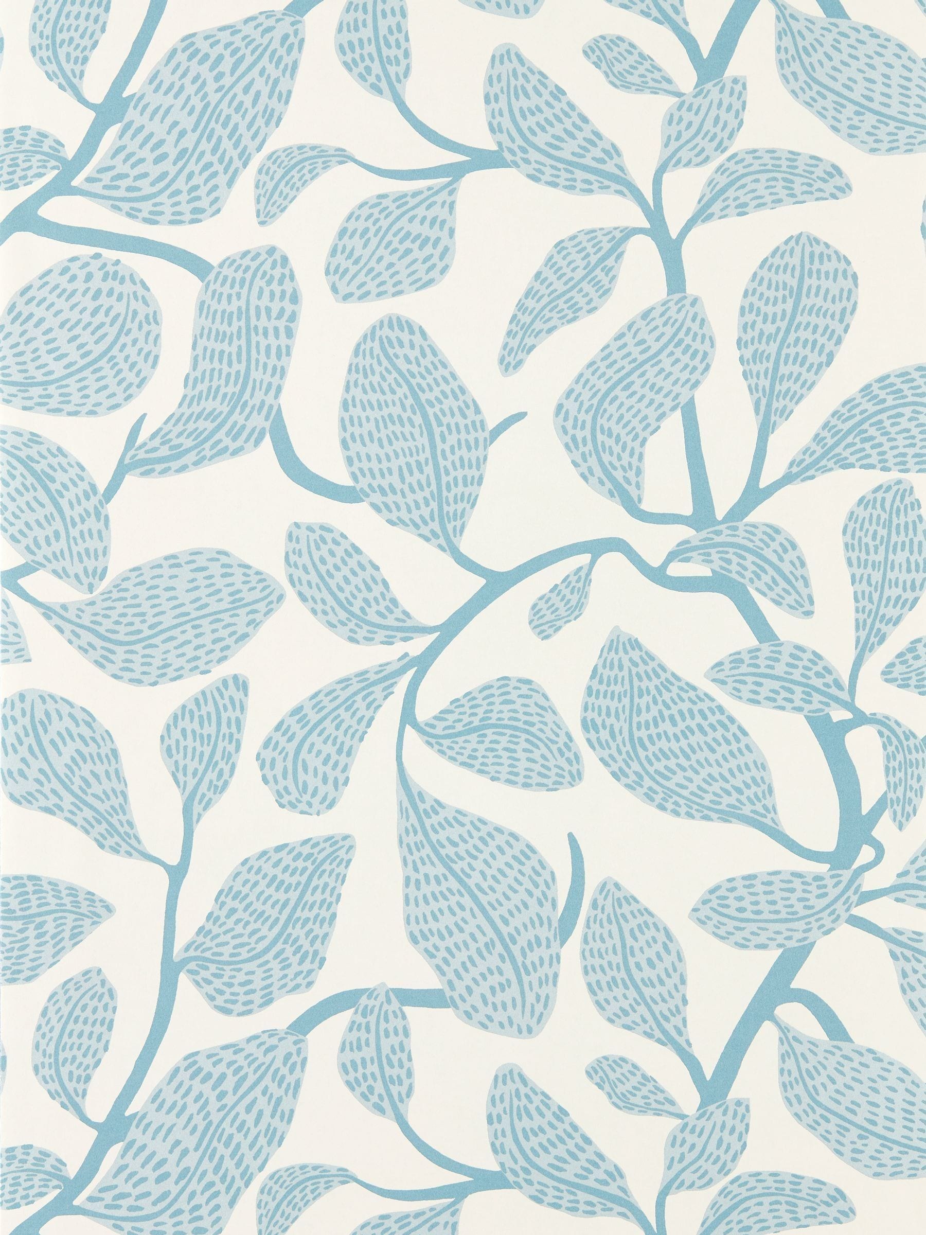 Scion Blue Sweet Bay Oakham 10M Wallpaper