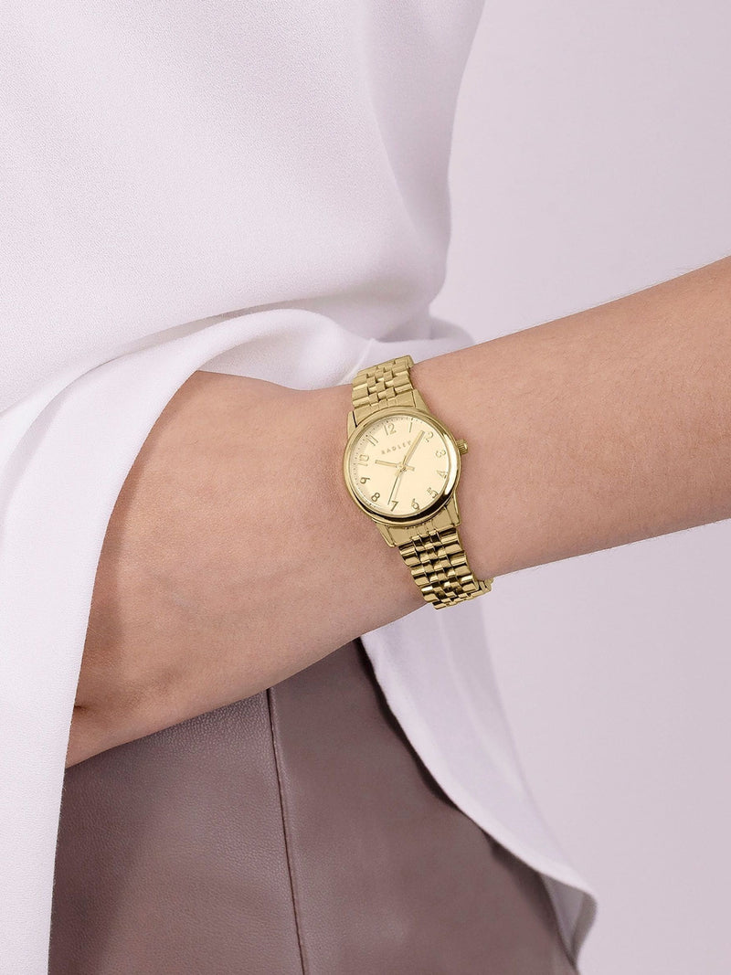 Radley gold plated bracelet watch (British brand)