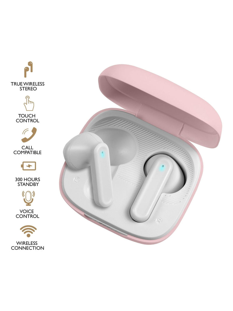 Radley Series 56 smartwatch with rose gold case and blue silicone strap, imported from the UK
