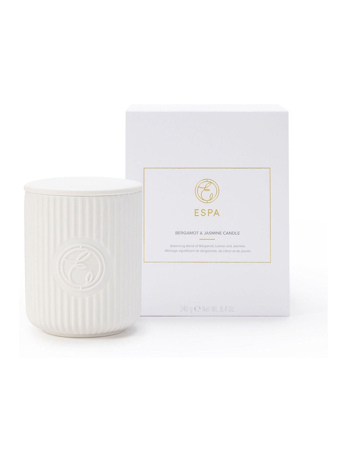 ESPA Bergamot & Jasmine candle 240g (British brand)