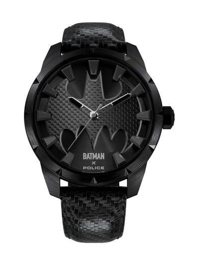 Next Police The Bat Batman Carbon Fibre Strap Watch- Buy online at McGrocer