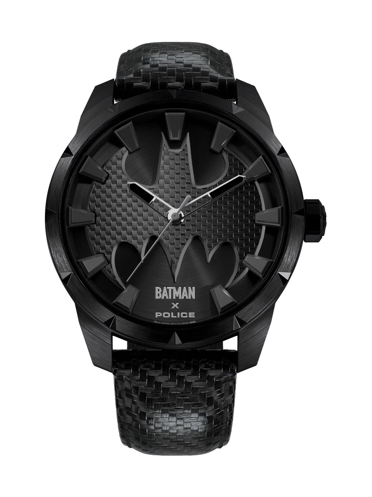 Police The Bat watch carbon fibre strap, UK version