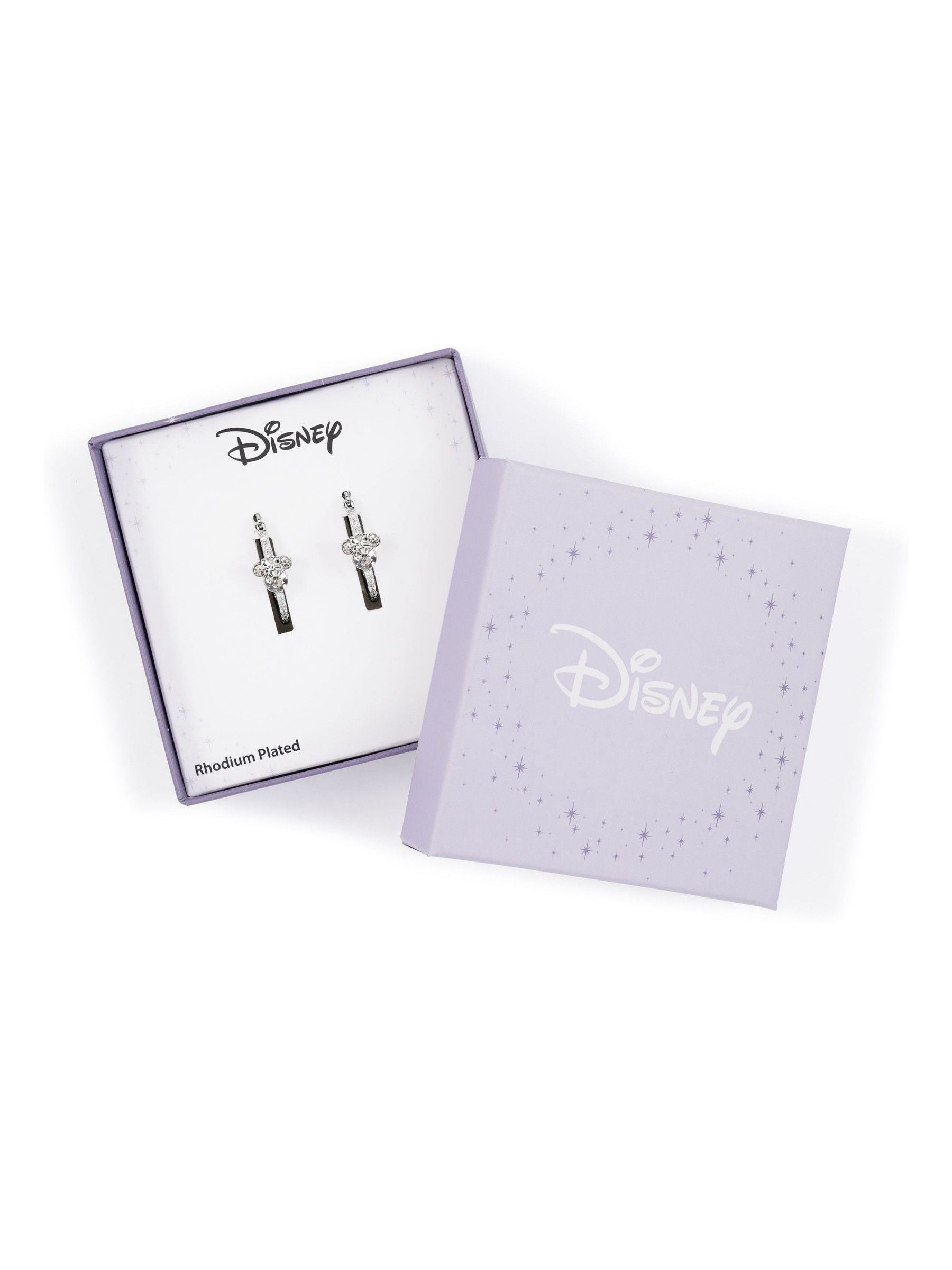Peers Hardy Minnie Mouse silver plated hoop earrings - British product