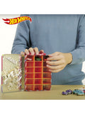 Hot Wheels tin car storage case with 18 compartments, UK version